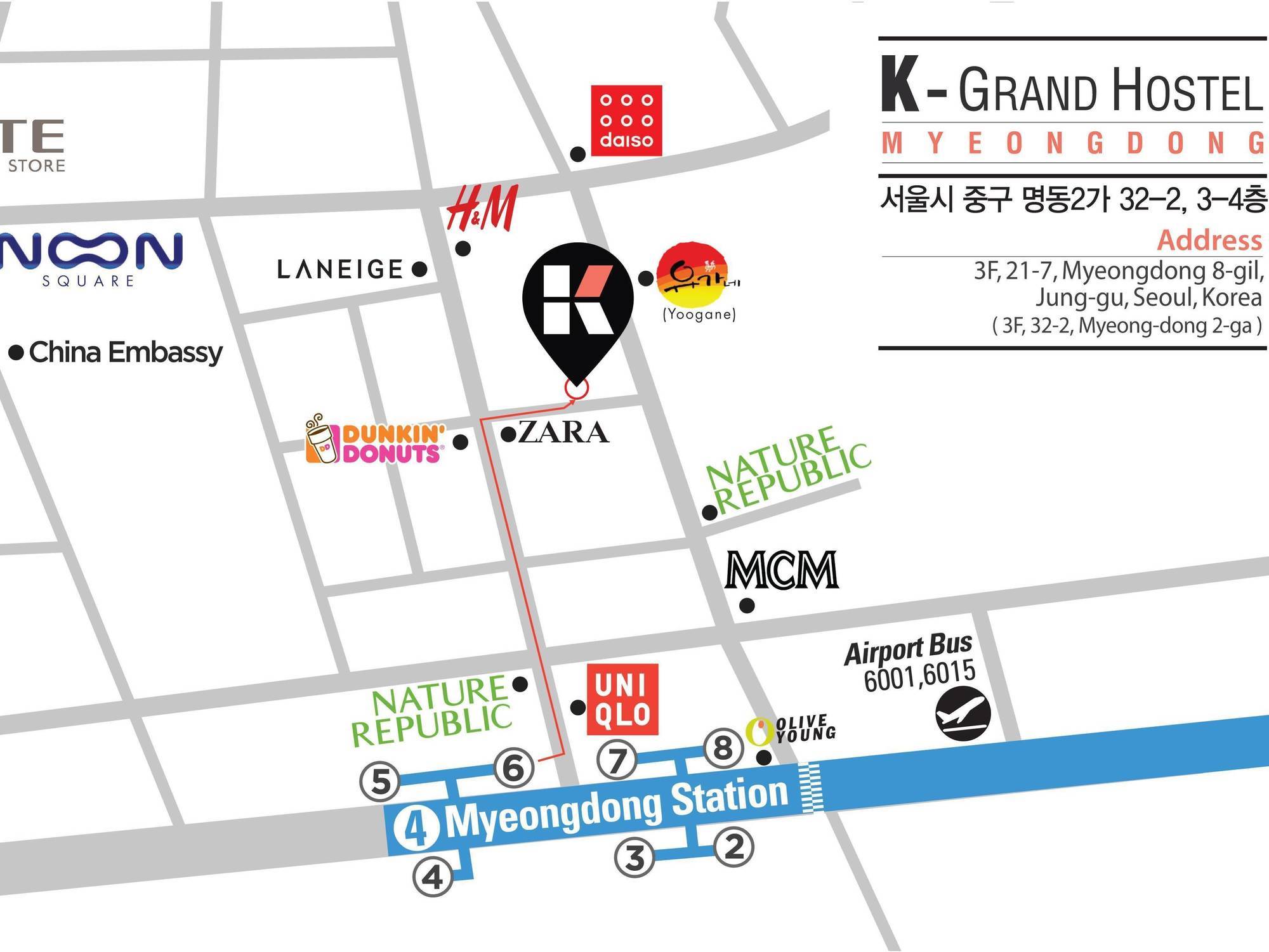 Oyo Hostel Myeongdong 1 Seoel Buitenkant foto